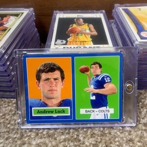 2012 Andrew Luck Topps Rookie Football Card